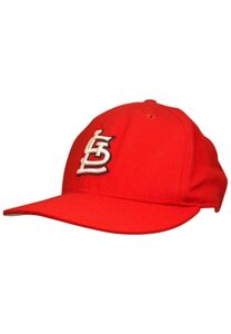 1998 Mark McGwire St. Louis Cardinals Game-Used Cap