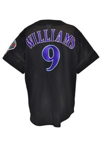 1998 Matt Williams Arizona Diamondbacks Player-Worn Batting Practice Top