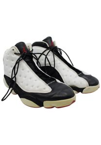 1998 Michael Jordan Chicago Bulls Game-Used Air Jordan XIII Shoes