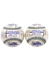 1998 MLB All-Star Game Team-Signed Baseballs