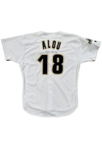 1998 Moises Alou Houston Astros MLB All-Star Game-Used & Autographed Jersey