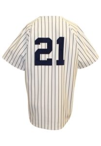 1998 Paul O’Neill NY Yankees Game-Used Home Pinstripe Jersey