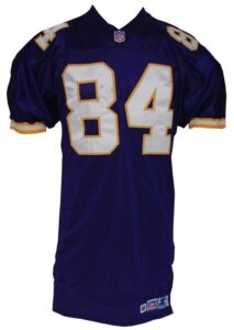 1998 Randy Moss Minnesota Vikings Home Rookie Jersey