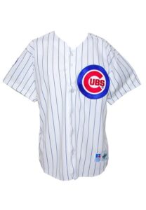 1998 Sammy Sosa Chicago Cubs Game-Used Home Jersey