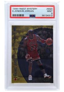 1998 Topps Finest Mystery Michael Jordan Eddie Jones #M20