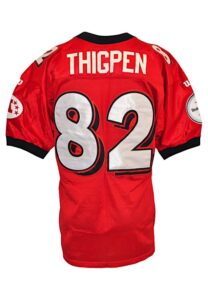 1998 Yancey Thigpen Pittsburgh Steelers Pro-Bowl Game-Used AFC Jersey