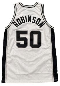 1999-00 David Robinson Spurs Game-Worn Jersey