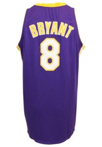 1999-00 Kobe Bryant Los Angeles Lakers Game-Used Road Jersey