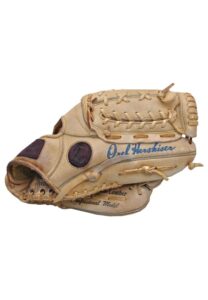 1999-00 Orel Hershiser Game-Used Glove