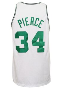 1999-00 Paul Pierce Boston Celtics Game-Used & Autographed Jersey