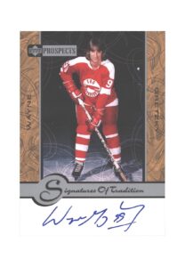 1999-00 Upper Deck Prospects Wayne Gretzky Signed