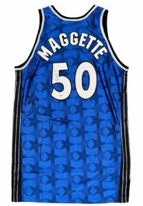 1999-2000 Corey Maggette Orlando Magic Game-Used & Autographed Jersey