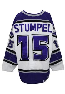 1999-2000 Jozef Stumpel Los Angeles Kings Game-Used Home Jersey