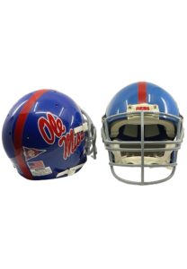 1999-2003 Ole Miss Running Rebels Game-Issued Helmets