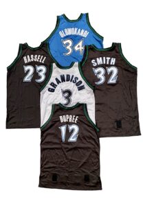 1999-2007 Minnesota Timberwolves Game-Used Jerseys