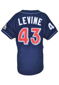 1999 Al Levine Anaheim Angels Game-Used Alternate Jersey