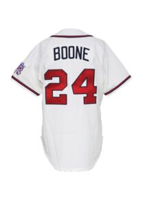 1999 Bret Boone Atlanta Braves Game-Used Home Jersey