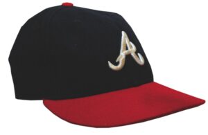 1999 Chipper Jones Atlanta Braves World Series Game-Used Cap