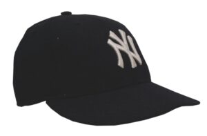 1999 Chuck Knoblauch NY Yankees Game-Used World Series Cap