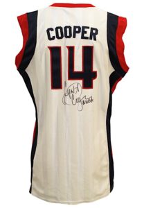 1999 Cynthia Cooper Houston Comets Game-Used & Autographed Jersey