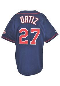 1999 David Ortiz Minnesota Twins Game-Used Alternate Jersey