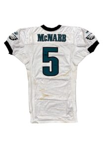 1999 Donovan McNabb Philadelphia Eagles NFL Debut Game-Used Jersey