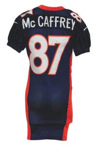 1999 Ed McCaffrey Denver Broncos Game-Used Home Jersey