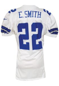 1999 Emmitt Smith Dallas Cowboys Game-Used Home Jersey