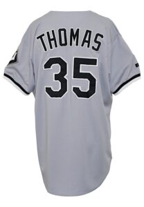 1999 Frank Thomas Chicago White Sox Game-Used Road Jersey