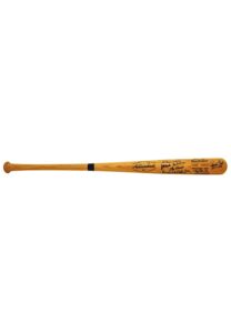 1999 Hank Aaron Display Model Bat Autographed By Members Of The All-Century Team