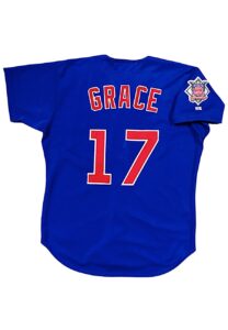 1999 Mark Grace Chicago Cubs Game-Used Alternate Jersey