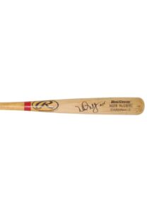 1999 Mark McGwire St. Louis Cardinals Game-Used & Autographed Bat