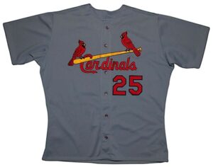 1999 Mark McGwire St. Louis Cardinals Game-Used Road Jersey & Pants