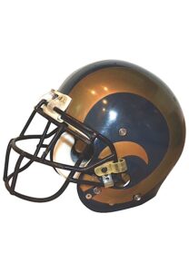 1999 Marshall Faulk St. Louis Rams Game-Used Helmet