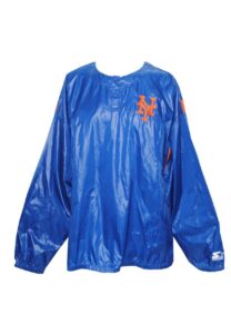 1999 Orel Hershiser New York Mets Batting Practice Worn Warm-Up Jackets