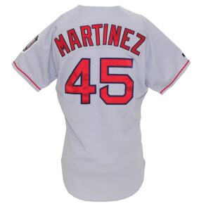 1999 Pedro Martinez Boston Red Sox Game-Used Road Jersey