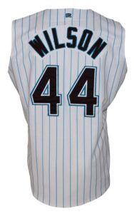 1999  Preston Wilson Florida Marlins Game-Used Road Jersey & 1999 Preston Wilson Florida Marlins Game-Used Home Jersey