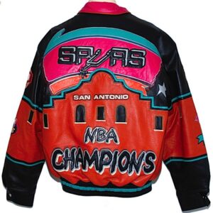 1999 San Antonio Spurs NBA Championship Leather Jacket