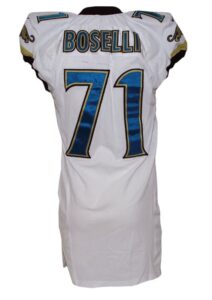 1999 Tony Boselli Jacksonville Jaguars Game-Used Road Jersey