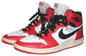 2/10/1985 Michael Jordan Rookie NBA Eastern Conference All-Star Game-Used & Autographed Sneakers