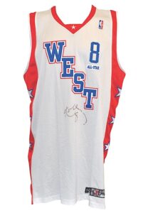 2/15/2004 Kobe Bryant Los Angeles Lakers All-Star Game-Used & Autographed Uniform