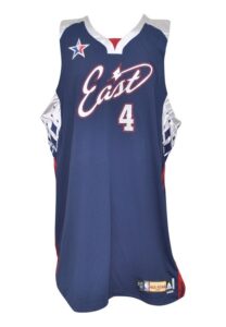 2/18/2007 Chris Bosh NBA Eastern Conference All-Star Game-Used & Autographed Jersey