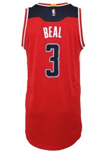 2/2/2017 Bradley Beal Washington Wizards “Chinese Characters” Game-Used Home Jersey