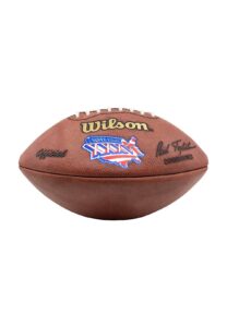 2/3/2002 Super Bowl XXXVI Game-Used Football