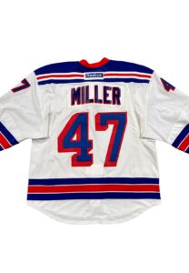 2/5/2013 J.T. Miller NY Rangers NHL Debut Game-Used Jersey