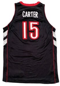 2000-01 Vince Carter Toronto Raptors Game-Used Jersey