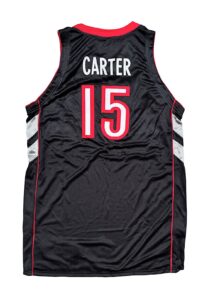 2000-01 Vince Carter Toronto Raptors Game-Used Jersey