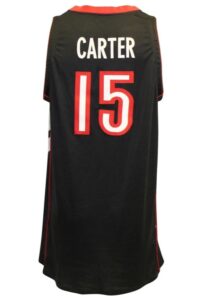 2000-01 Vince Carter Toronto Raptors Game-Used Road Jersey