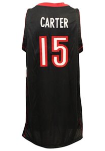 2000-01 Vince Carter Toronto Raptors Game-Used Road Jersey 