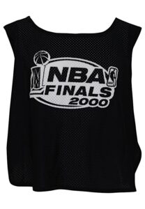 2000 & 2008 NBA Finals Photographer-Worn Sideline Pinnies